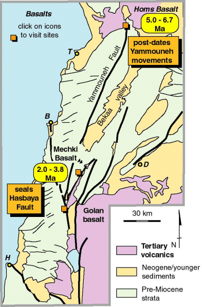 Basalt map