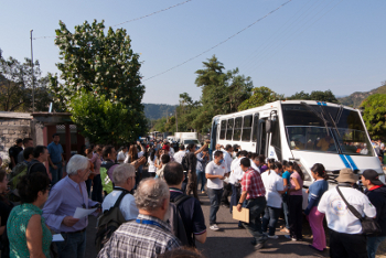 Earth and Environment: Evacuating under the threat of a volcano