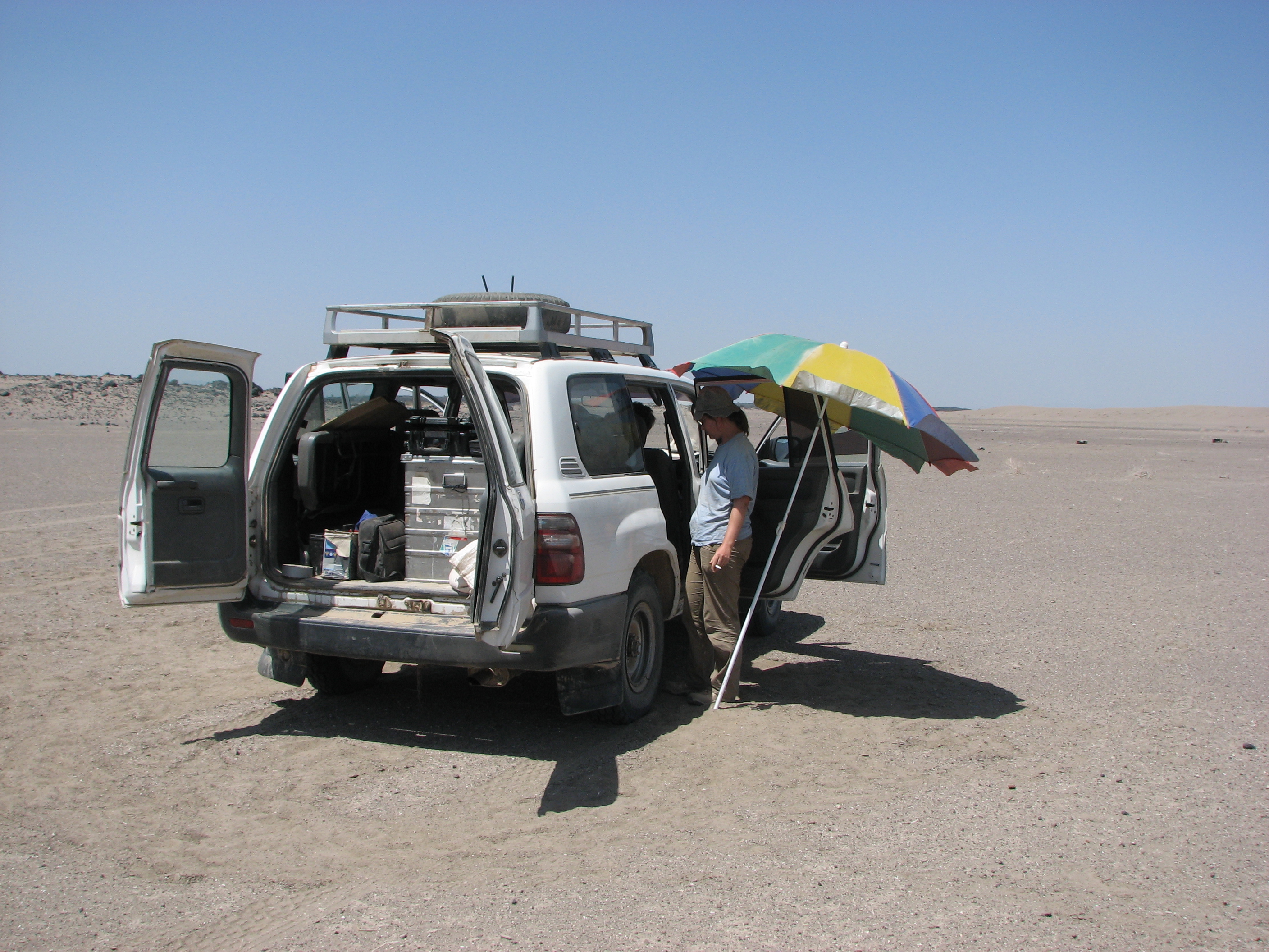 Checking MT data in the sun