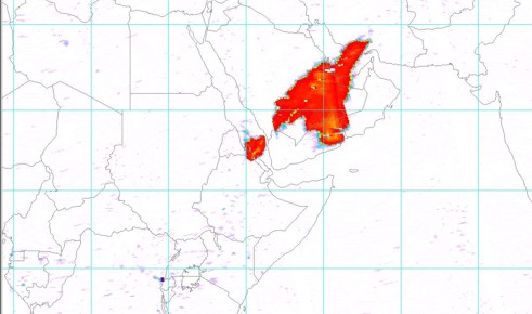 SO2 emission map