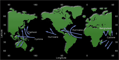 Tropical cyclones