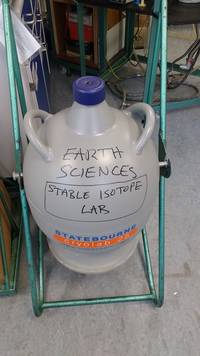25L Dewar for liquid nitrogen.