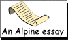 An Alpine essay