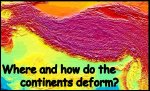 Where and how do the continents deform?
