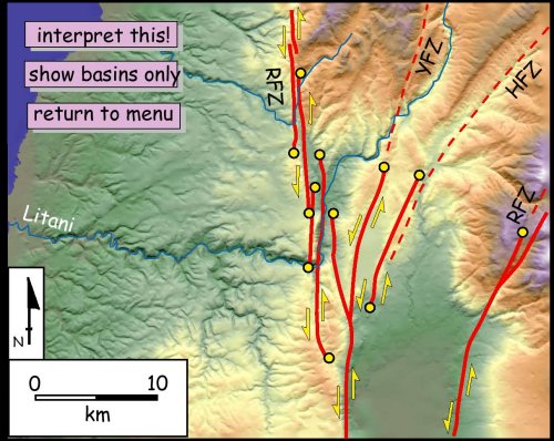 soft linking - strike slip faults