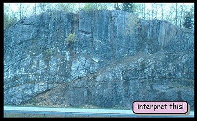 Appalachian road cutting