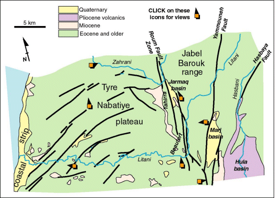 Plateau map