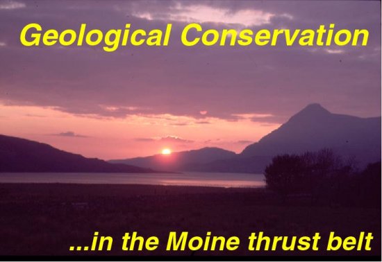 Geological conservation in the Moine thrust belt