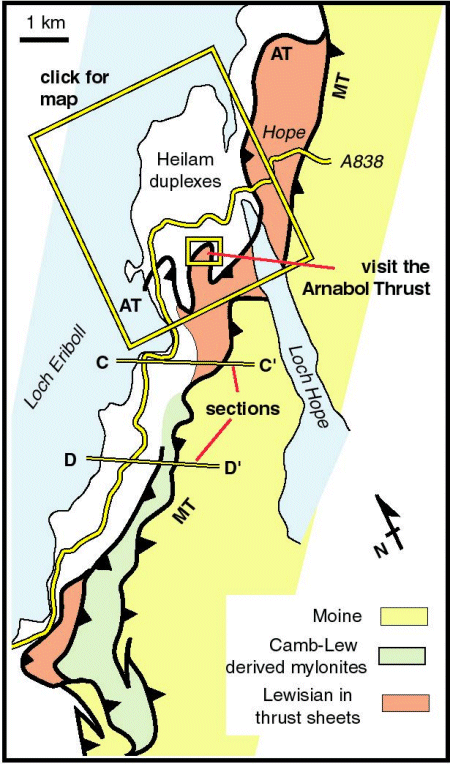 Eriboll location map