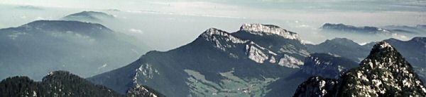 Looking north from Grand Somm in the Chartreuse.