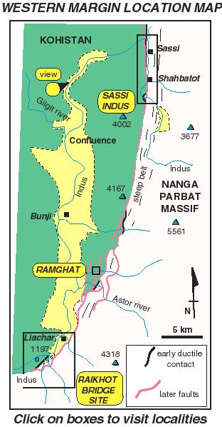 Western Margin Map